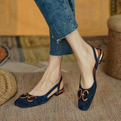 ChicWild | Eleganckie, dzikie, puste półbuty typu slingback