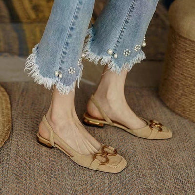 ChicWild | Eleganckie, dzikie, puste półbuty typu slingback