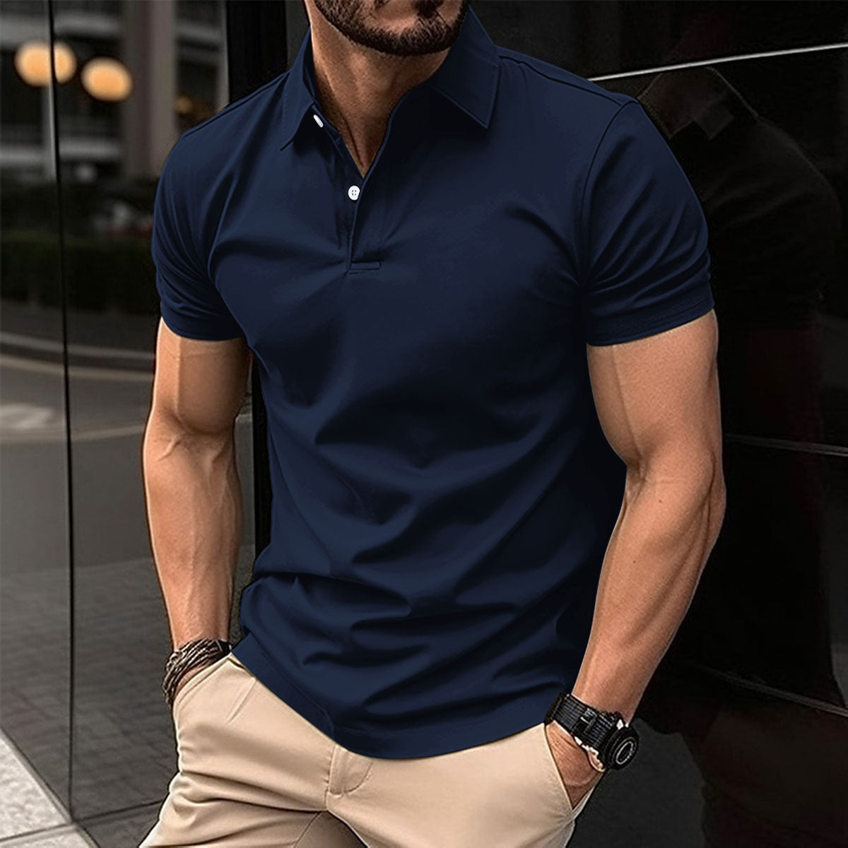 MIKE™ | Klasyczna letnia koszulka polo