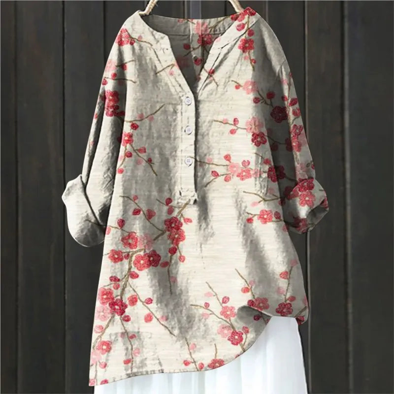BloomStyle | AngelaBluzka casualowa z kwiatami