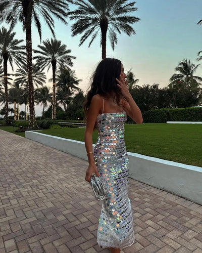 Sukienka Alejandra z cekinami LuxuryShine