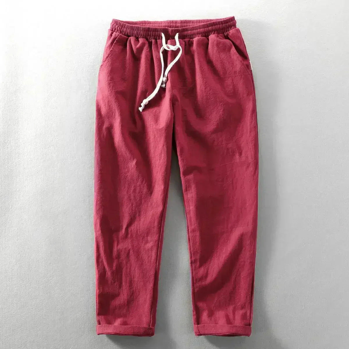 Lniane spodnie letnie