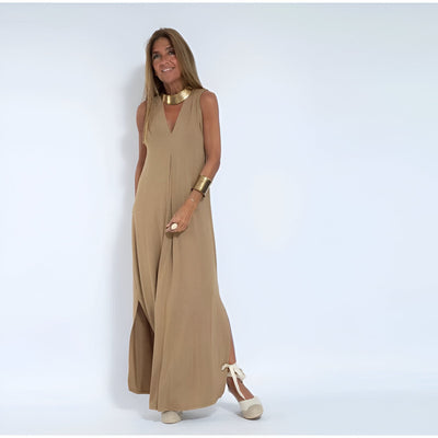SophistiStyle | Elegancka długa sukienka + GRATIS pasujący kardigan