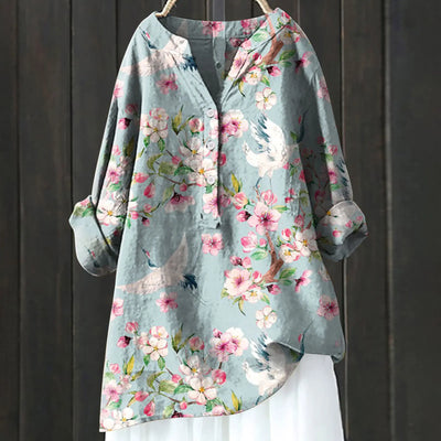 BloomStyle | AngelaBluzka casualowa z kwiatami