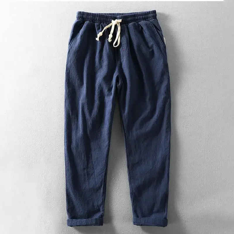 Lniane spodnie letnie