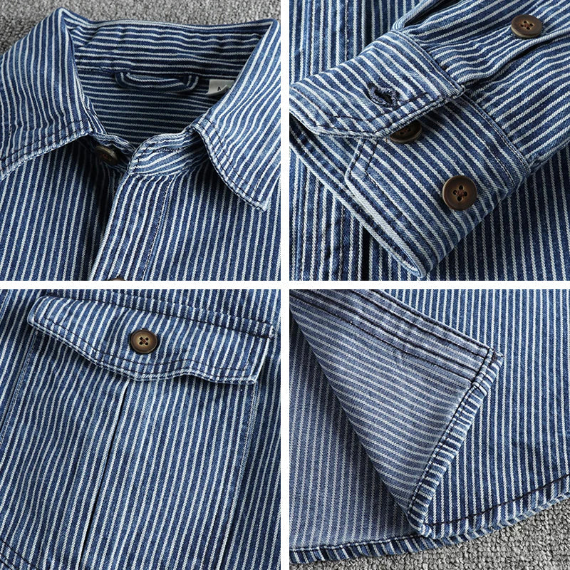 VintageIndigo™ | Koszula dżinsowa Willow Vintage