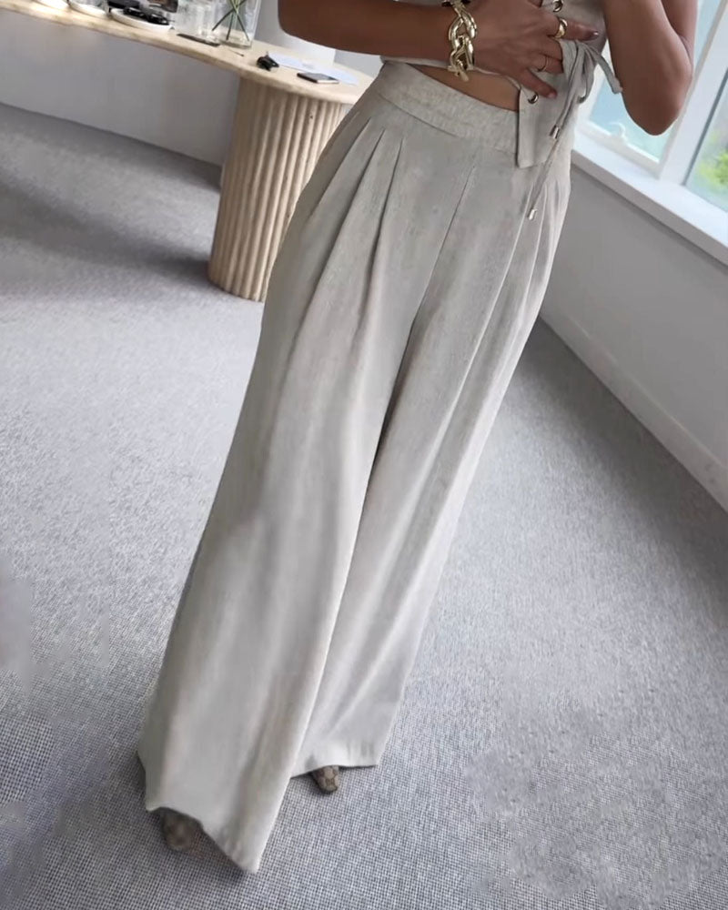 Gorset Couture | Pasujący komplet składający się z gorsetu i spodni z przodu 