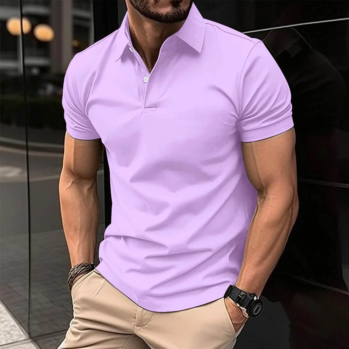 MIKE™ | Klasyczna letnia koszulka polo