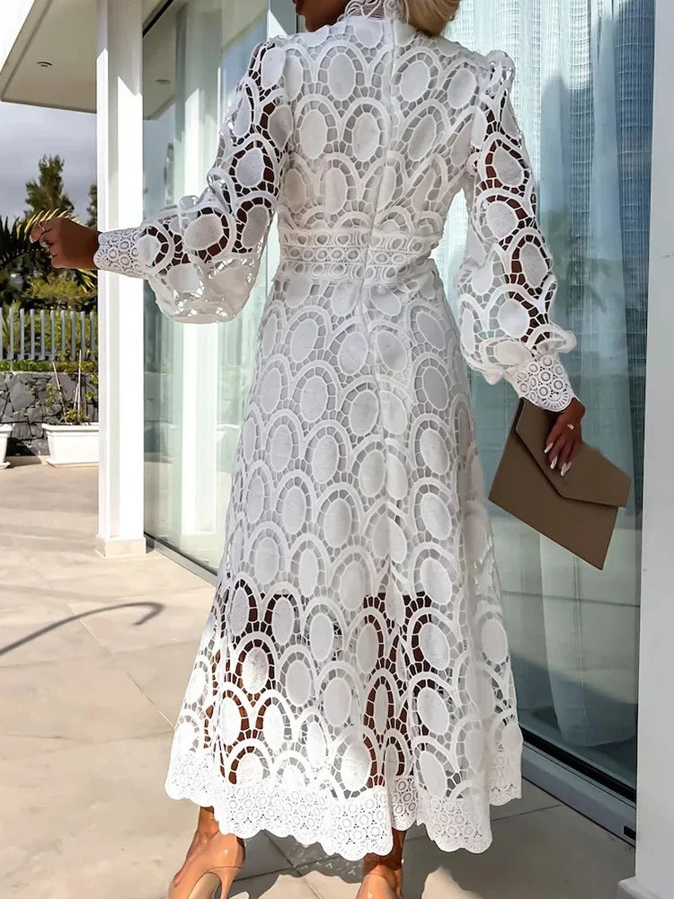 Zoë | Letnia sukienka z eleganckim nadrukiem