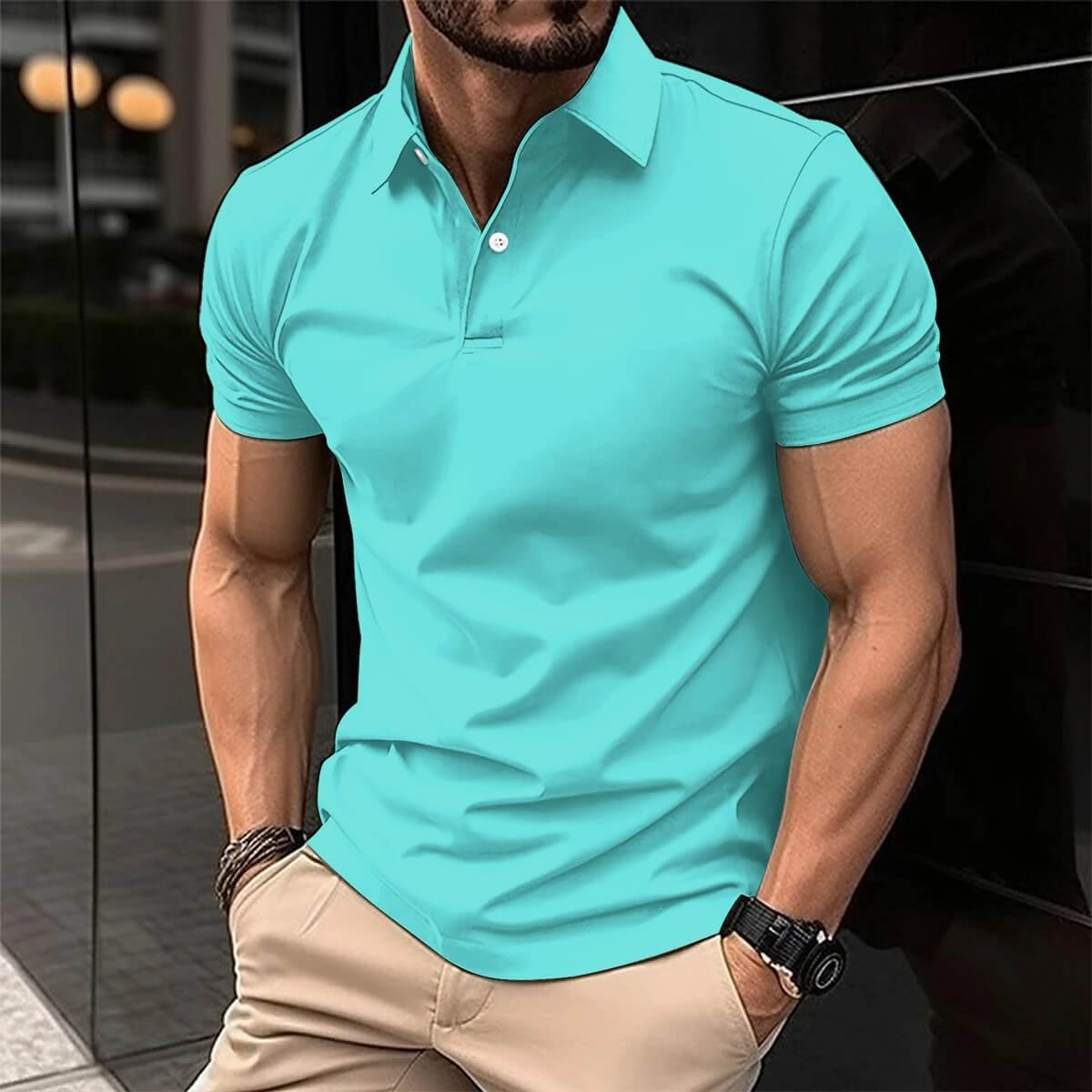 MIKE™ | Klasyczna letnia koszulka polo