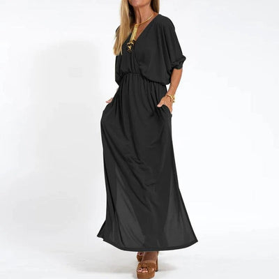 Livy | Elegancka letnia sukienka z kwiatowym nadrukiem